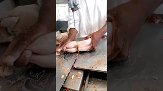 Chicken Cutting Skill With Machine #shorts #viral #viralvideo