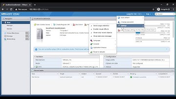 3-  VMware  ESXi 7 Express Course (Host  section Overview)- Arabic