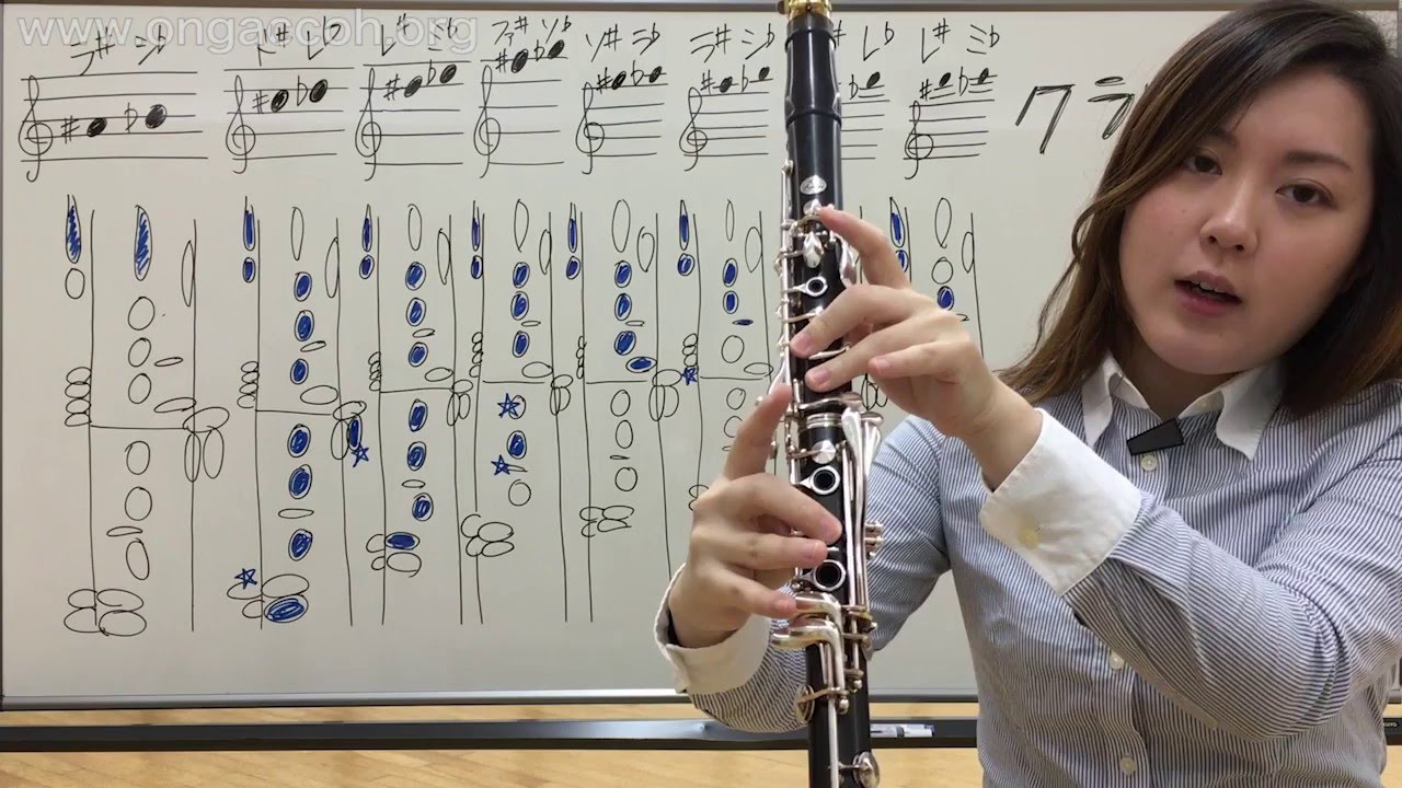 初級 Vol 6 クラリネット講座 とっても大事な半音階と替え指 その２ レッスン ジャズクラリネット Lesson Jazzclarinet Youtube