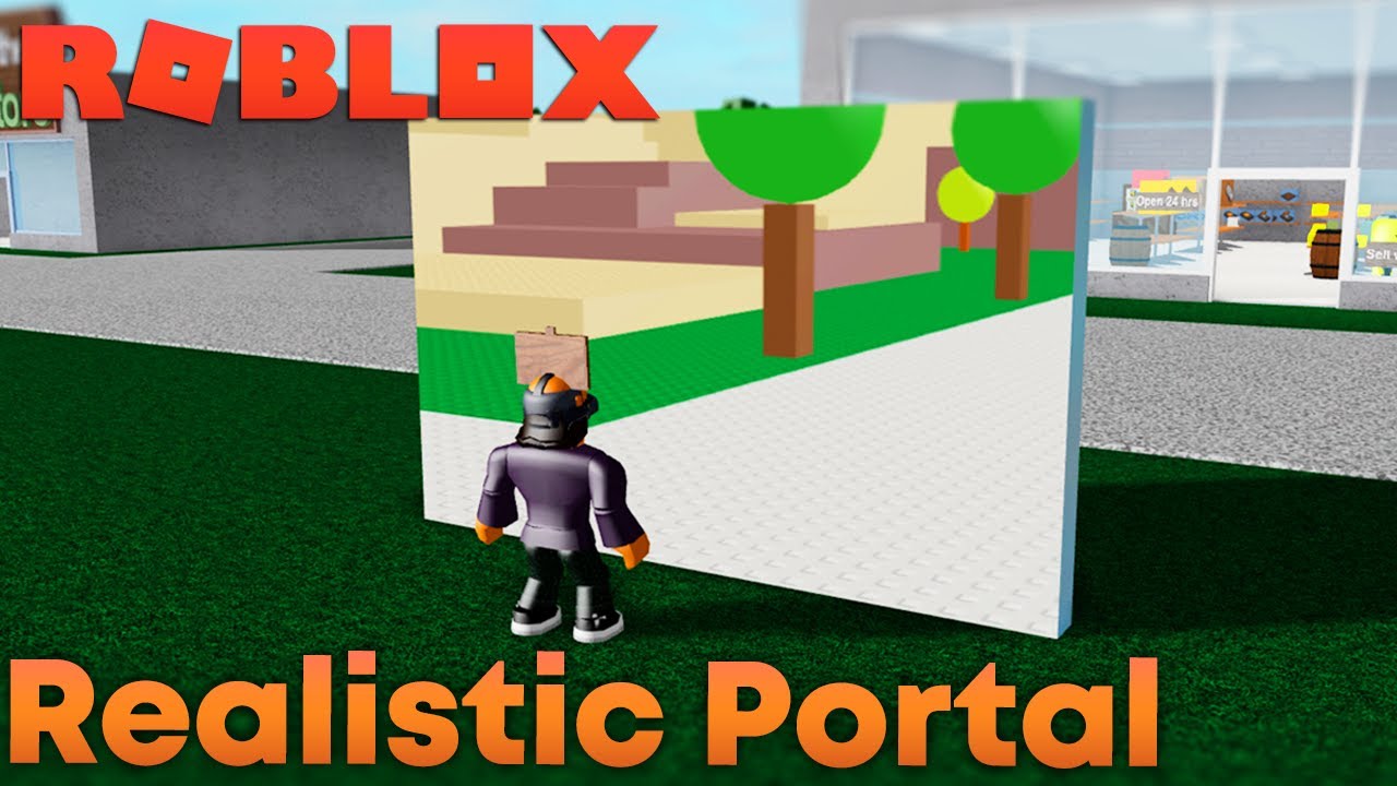 Realistic Portal In Roblox Unreal Technology Youtube - roblox how to make a portal to another game