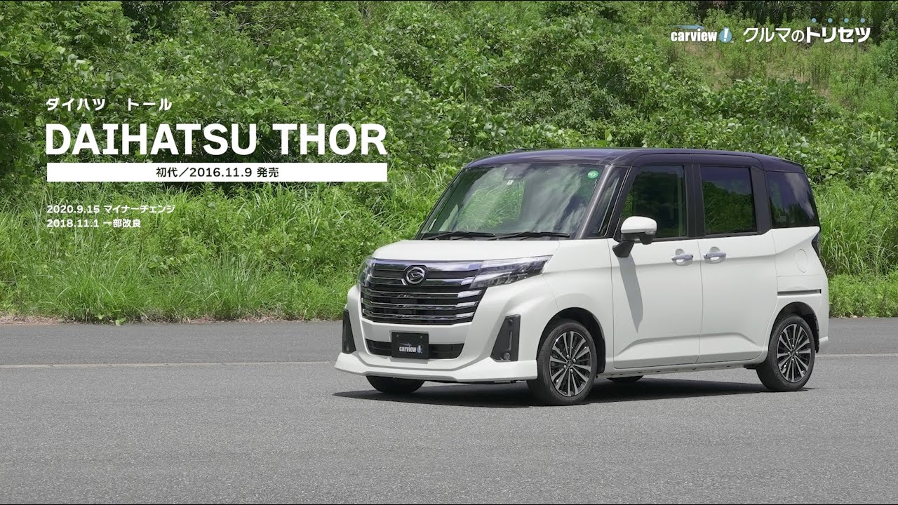 Daihatsu Thor (first generation) [Car Manual] - YouTube