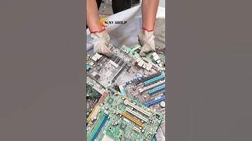 How This Machine Prepares PCBs for Recycling ♻️ #EwasteRecycling