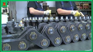 Huge Roller Chain Production Process Placed In The nearly 100yearold Lock In The Netherlands