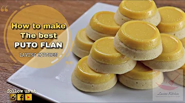 The Best Puto flan | How to make puto flan | Puto de leche |  Lavinz Kitchen