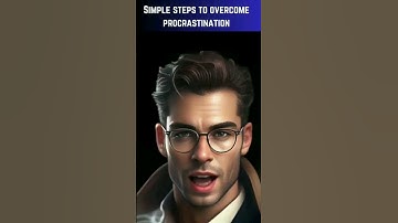 3 simple steps to overcome procrastination|| #short