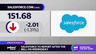 Salesforce set to report earnings after Wednesday s close