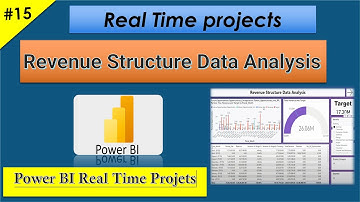 Revenue Structure Data Analysis/ Power BI Real Time Projects/PRACTICE FILES Included in Desc.