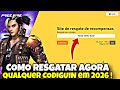 COMO RESGATAR CODIGO NO FREEFIRE 2026 COMO RESGATAR CODIGUIN NO FREEFIRE COMO COLOCAR CODIGO NO FF