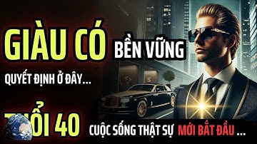 Giàu Có bền vững không đến sớm – Mọi thứ bắt đầu từ tuổi 40!