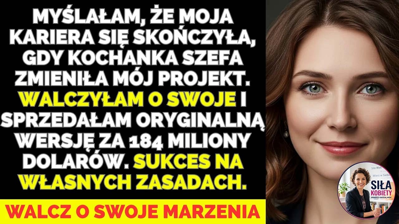 Zapadła cisza, kiedy Tomasz, dyrektor firmy, w której pracowałam od lat, powiedział: „Anna jest teraz głównym konsultantem twojego projektu. Upraszczamy, bo twój system był zbyt skomplikowany dla...