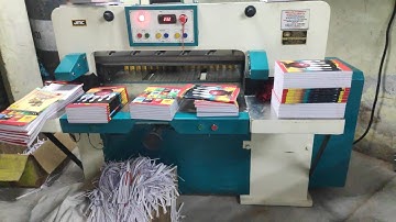Notebook making Machine Fully Automatic, Notebook Cutting Machine, Notebook Making Business