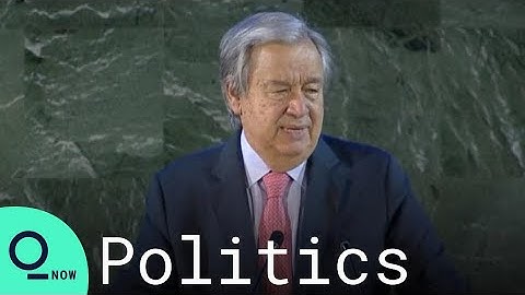 UN Chief Urges End to 