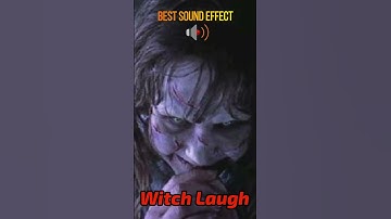 Thumbnail of Witch Laughing Sound Effect #shorts #horrorsounds