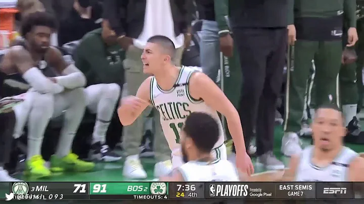 Payton Pritchard R2G7 Highlights vs Milwaukee Buck...