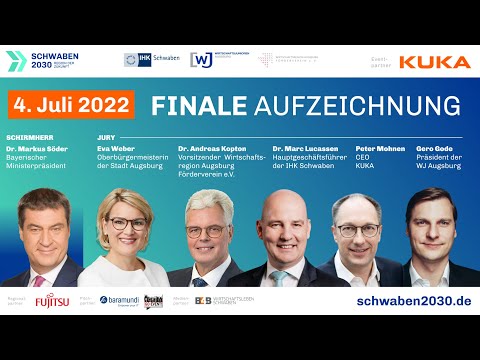 Schwaben 2030 - Finale in Augsburg 7.4.2022 - komplette Veranstaltung