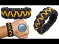 How to Make a Paracord Bracelet Caged Solomon Knot Tutorial DIY