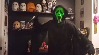 Scream 2 Costume Test ( Green Stab Version)