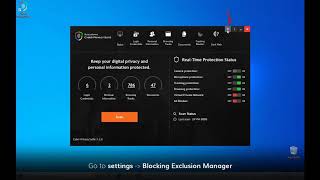 Cyber Privacy Suite: Tracking Blocker   How to exclude a website screenshot 5
