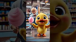 Adorable Duckling's Cotton Candy Gift😊