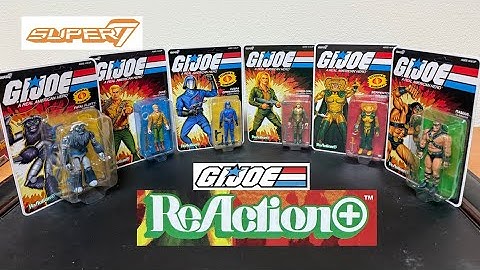 GI Joe Reaction Plus! (Reaction+) by Super 7