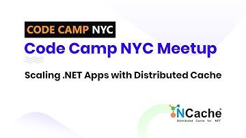 Code Camp NYC Meetup 2016 - Scaling .NET Apps with Distributed Caching