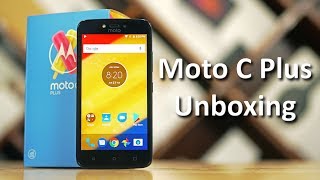 Moto C Plus - New Budget Phone from Motorola / Lenovo - Unboxing & Hands On