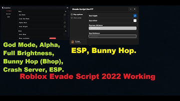 Evade NEW Script (BabyHamsta) | God Mode, Alpha, Full Brightness, Bunny Hop, Crash Server, ESP.
