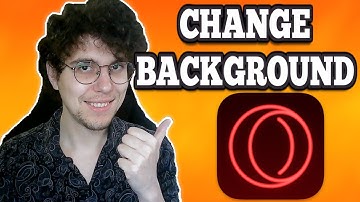 Achtergrond wijzigen in Opera GX