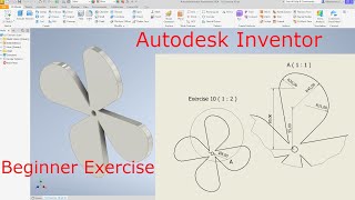 Autodesk Inventor Beginner Exercise 10