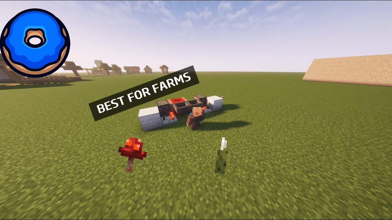 How to make a hopper clock on the donut smp