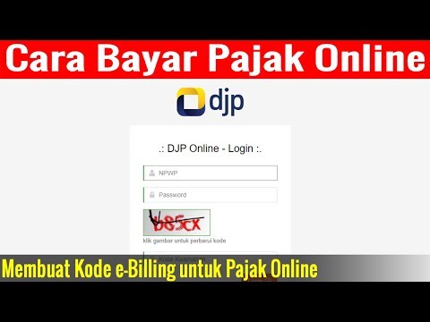 Cara Buat Kode Billing Pph 23 Djponline Terbaru Youtube
