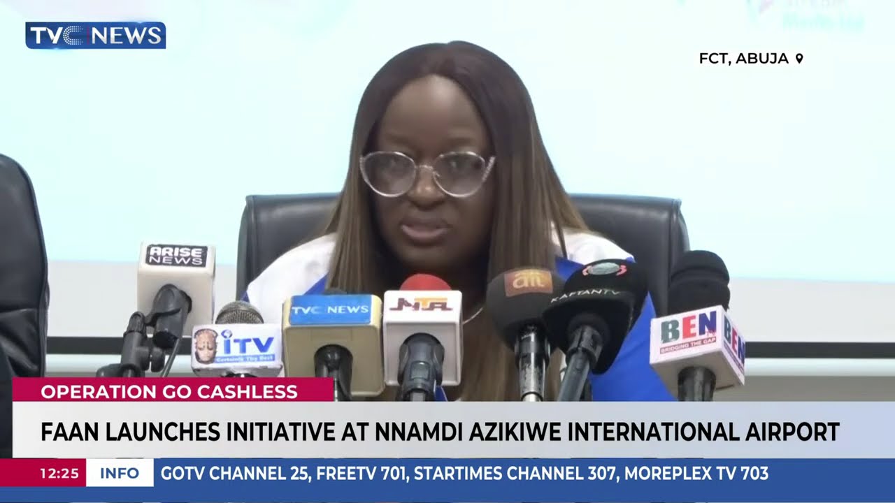 FAAN Launches ''Operation Go Cashless'' Initiative At Nnamdi Azikwe International Airport