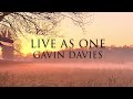 Gavin Davies - Live as One (Official Music Video)