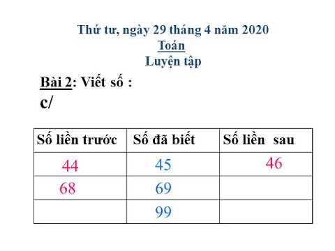 Bài: Luyện tập (trang 146)