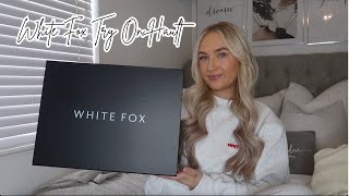 Huge White Fox clothing try on haul🤍✨