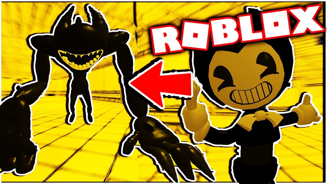 Play As Beast Bendy Dark Corridors Bendy Rp Bendy And The Ink Machine Roblox Youtube - roblox making bendy and the ink machine an account