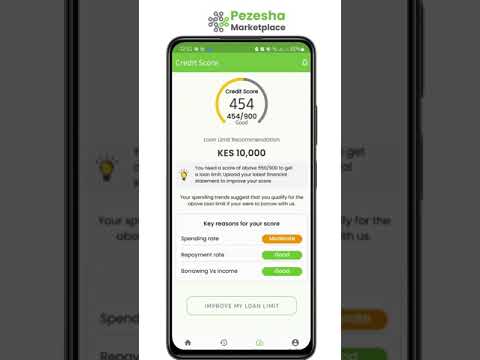 How to use Pezesha Marketplace app