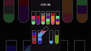 Water sort puzzle game Level 198