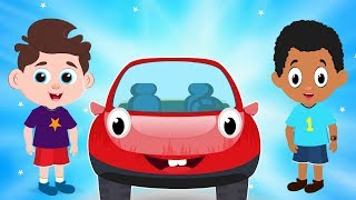 Baby Car Transformation Rescued by Red Super Car Rikki | Kids Cartoon songs and Rhymes