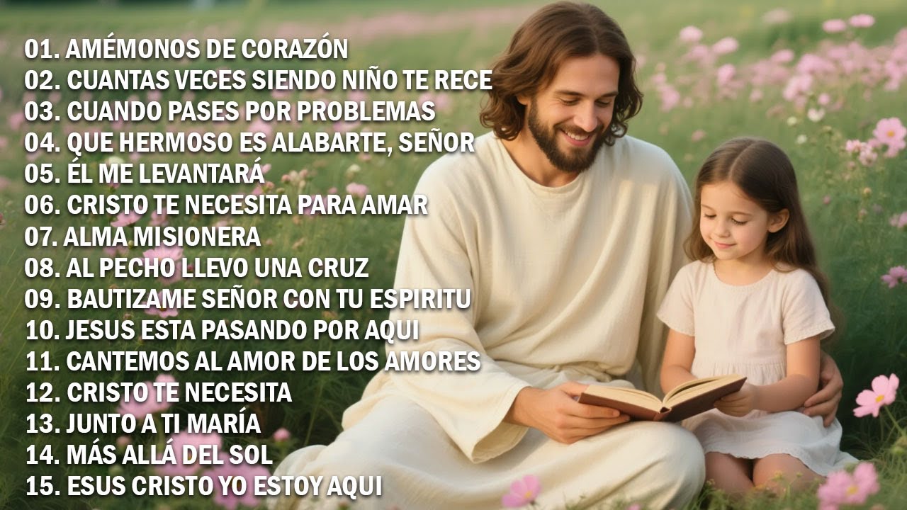 ALABANZAS CATÓLICAS QUE ALIVIAN EL ESTRÉS Y LA ANSIEDAD 🙏🏻🙏🏻TOP 100 MÚSICA CATÓLICA 2025