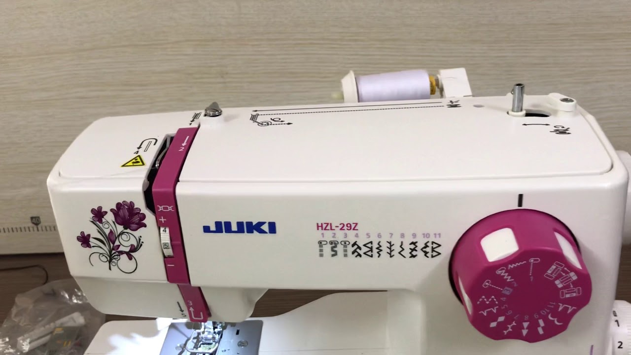 Juki Hzl29z, hướng dẫn sử dụng YouTube