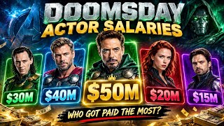 Casts Salaries- Avengers: Doomsday 💰 | Who Gets Paid the Most