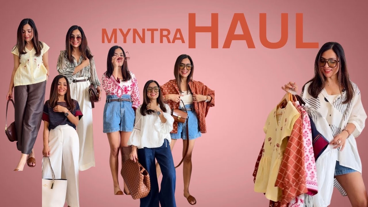 Myntra Summer Tops Haul: Must-Have Styles For Your Capsule Wardrobe I Styling Tips 💯