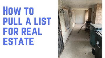 How To Create Motivated Sellers List for Wholesaling Real Estate