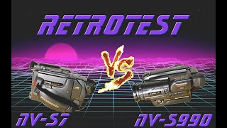 картинка: Старая видеокамера VHS , какую выбрать ? Сравнительный тест старых видеокамер Panasonic S-VHS-C.