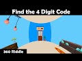 360 Animated Riddle to Test Your Intelligence | Find the Code to Escape