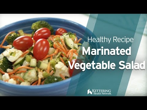 Eat Well: Marinated Vegetable Salad