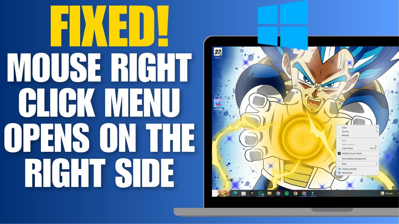 FIXED! - Mouse Right Click Menu Opens on The Left Side - Quick & Easy ...
