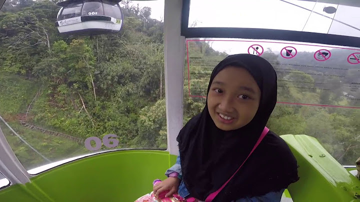 Naik Cable Car Seru banget di Genting Highland Malaysia | Genting Skyway