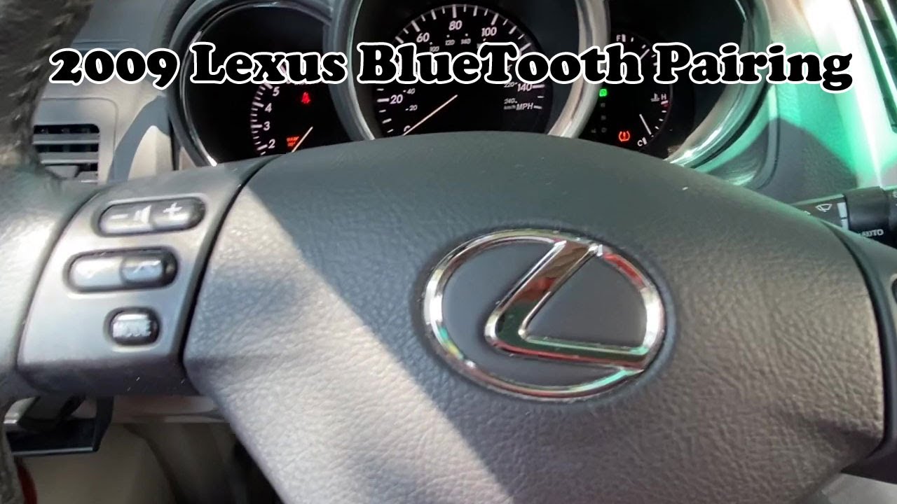 Bluetooth Pairing 2009 Lexus with iPhone 13 - YouTube
